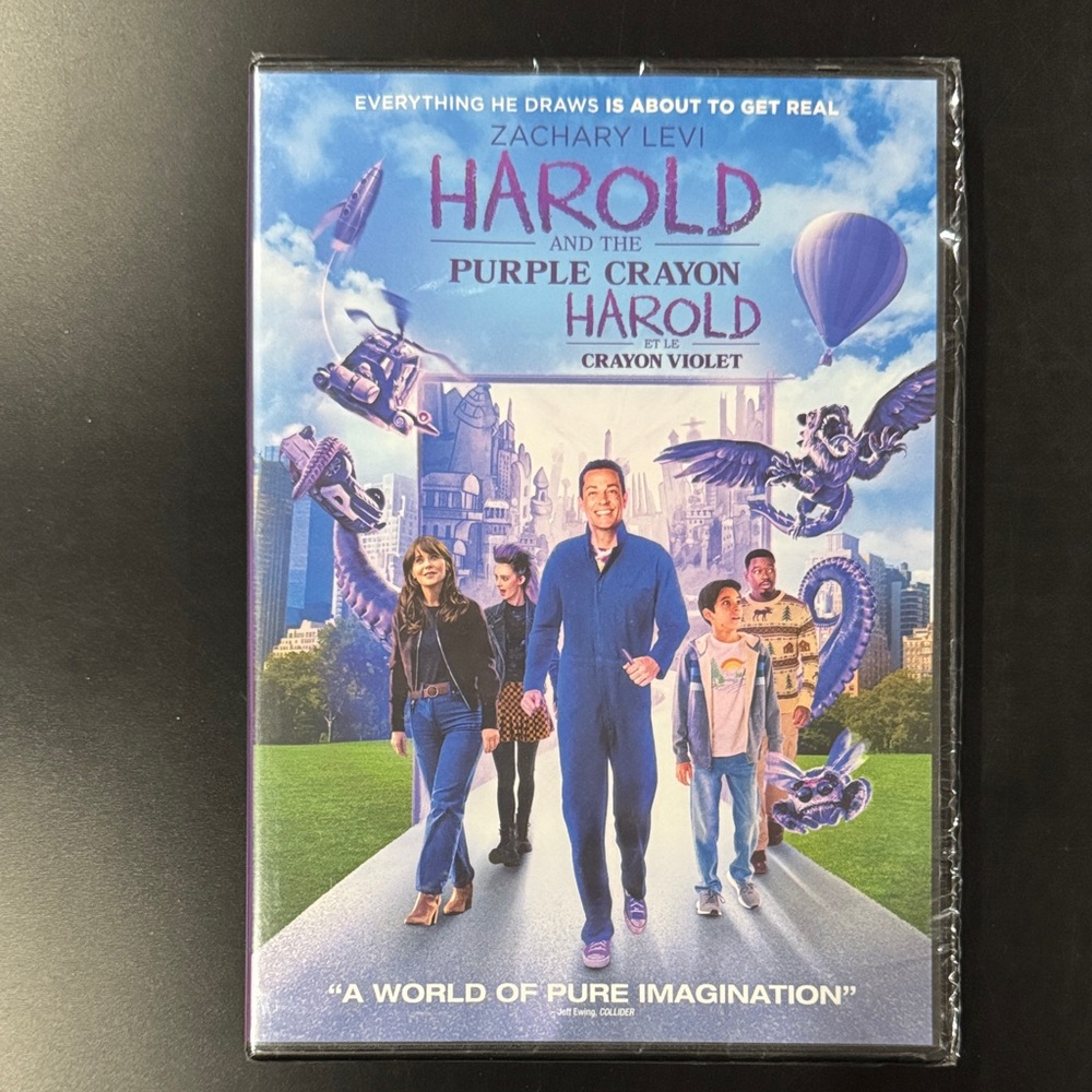 NEW: Harold and the Purple Crayon - DVD